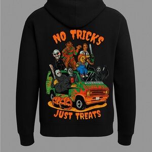 No tricks just treats Halloween hoodie